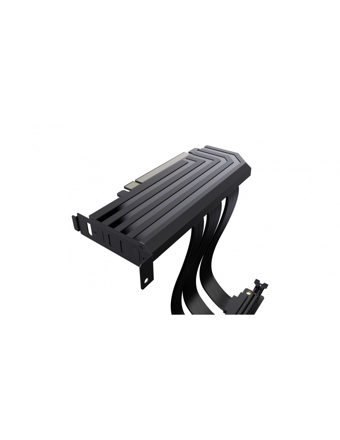 Hyte PCIE40 4.0 Black, High Performance Riser Extender Cable, Vertical ...