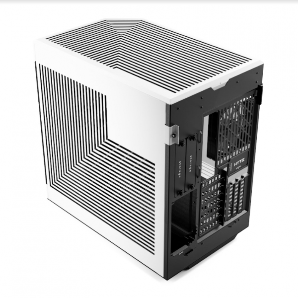 Case per PC da gioco Y60 bianco, ATX, vetro panoramico, 3 pezzi, 3 ventole  incluse, bianco