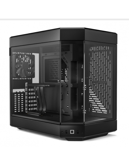 Hyte Caja PC Gaming Y60 Red, ATX, Cristal Panorámico 3 Piezas, 3