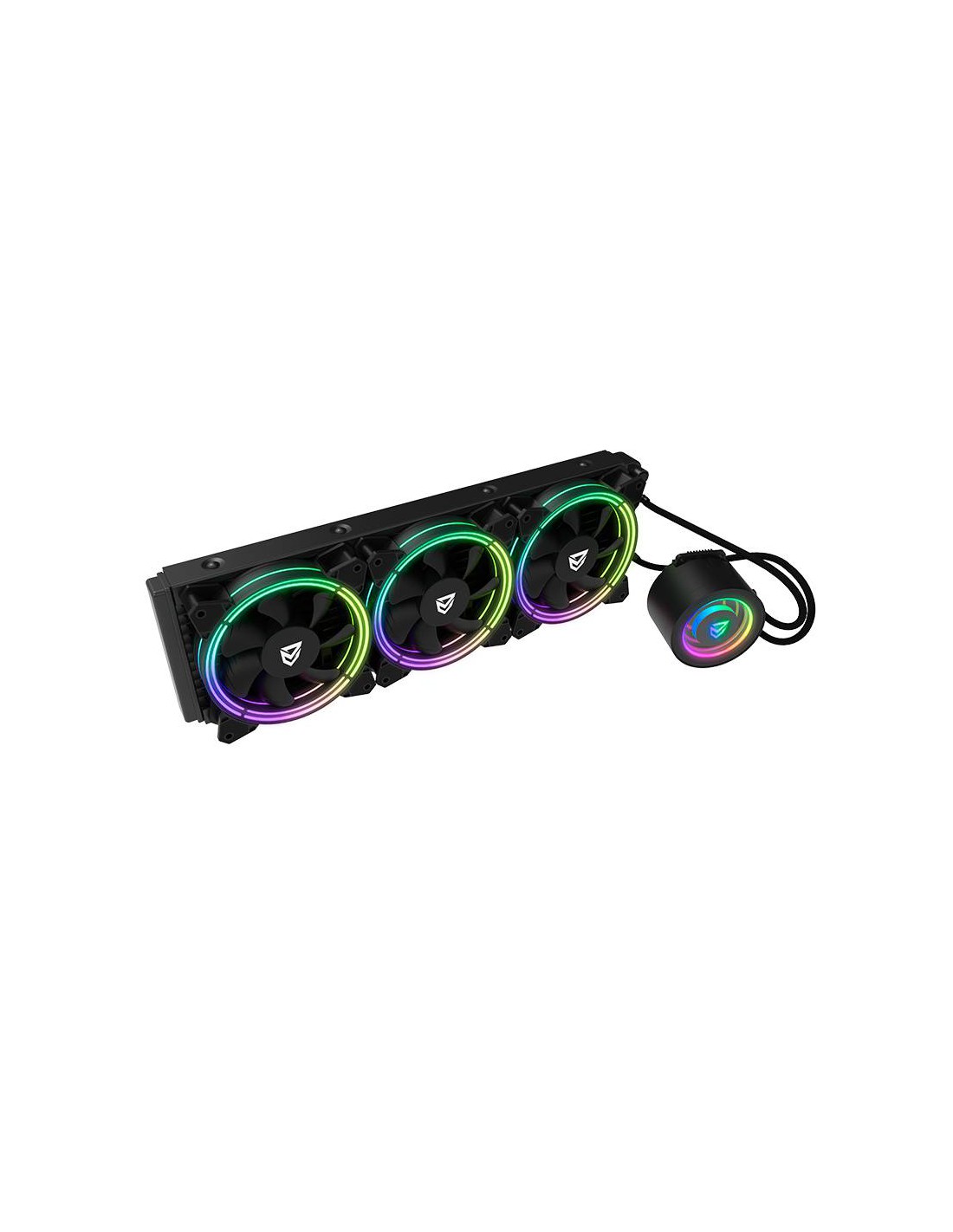 Nfortec Atria Liquid Cooling Rgb Black Fba