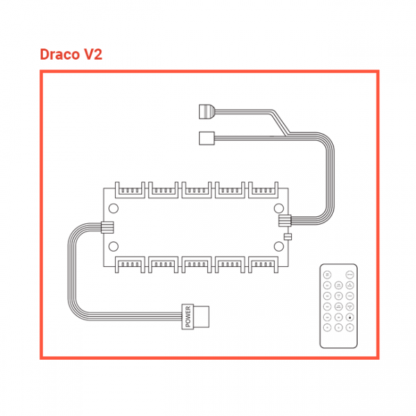 Repuesto - Controladora Draco V2 6 pines