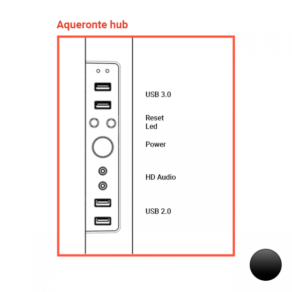 Spare part - Button Panel Aqueronte...