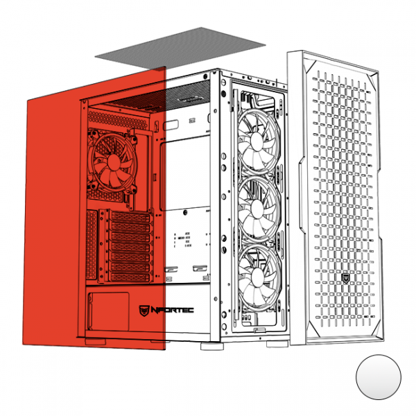 Replacement - Tempered glass Surtur...