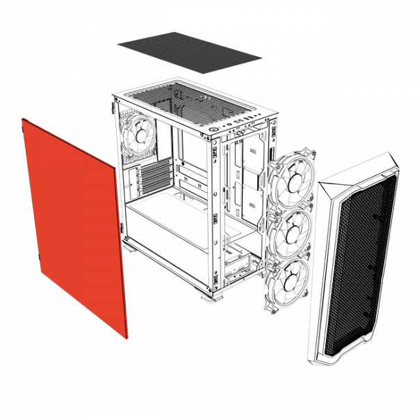 Spare part - Tempered glass Krater Mini