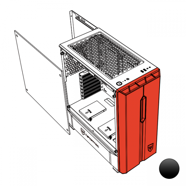 Spare part - Frontal Antares Black