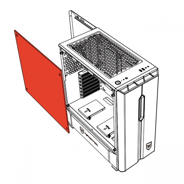 Spare part - Antares tempered glass