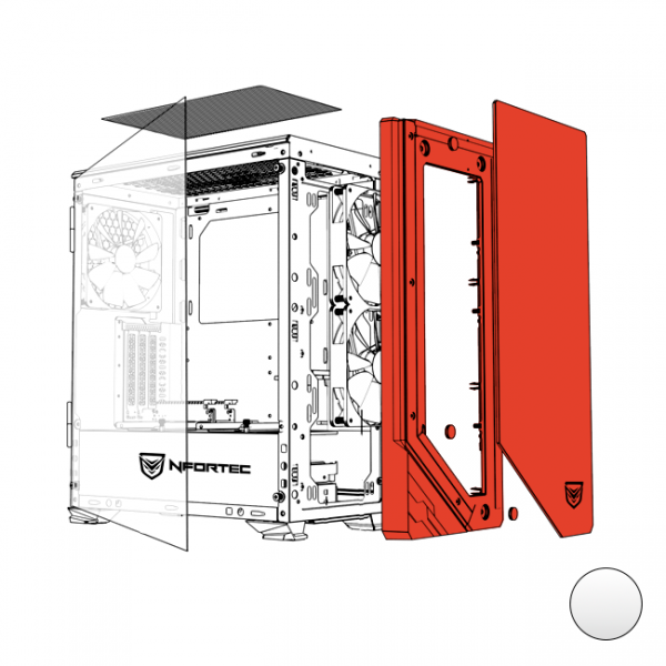 Spare part - Frontal Vega White