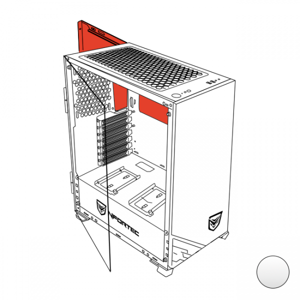 Spare part - Lateral Vega White