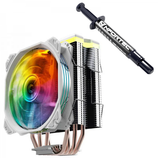 Centaurus X White Heatsink and Medusa...