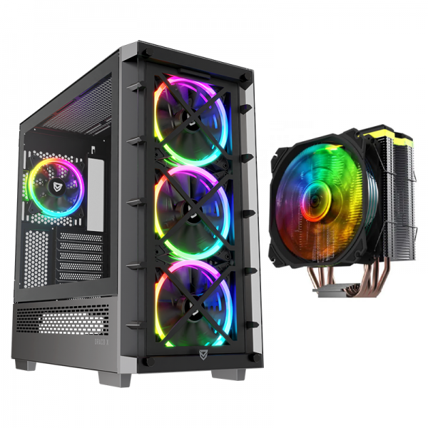 Pack Torre PC Gaming Draco X y...